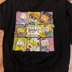 Nickelodeon Black Rugrats Graphic Hoodie